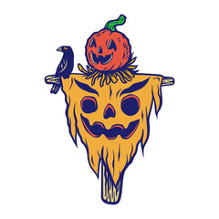 Fototapeta premium Happy Halloween trick or treat