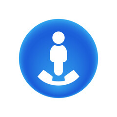 Phone Operator - Sticker