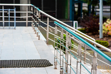 Metal railings stainless steel outdoor