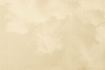 Old graph paper texture and background
