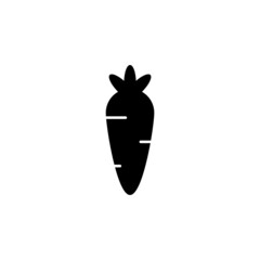 carrot icon, vegetable vector, food illustration