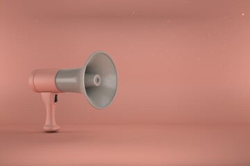 Megaphone 3D Icon