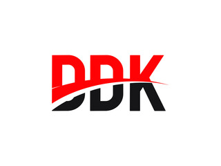 DDK Letter Initial Logo Design Vector Illustration