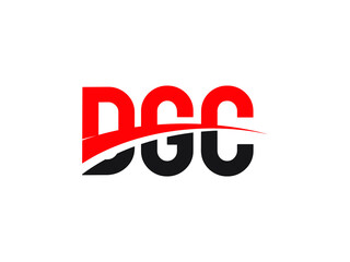 DGC Letter Initial Logo Design Vector Illustration