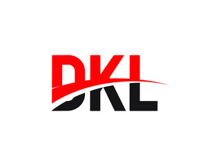 DKL Letter Initial Logo Design Vector Illustration