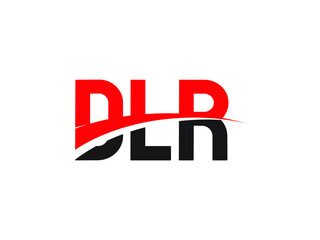 DLR Letter Initial Logo Design Vector Illustration