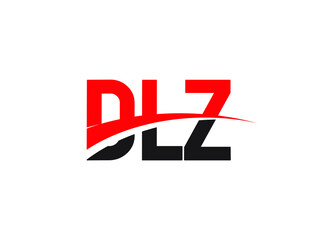 DLZ Letter Initial Logo Design Vector Illustration