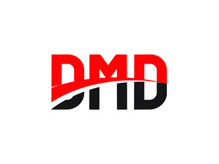 Obraz premium DMD Letter Initial Logo Design Vector Illustration