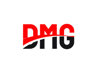 DMG Letter Initial Logo Design Vector Illustration