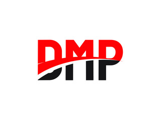 DMP Letter Initial Logo Design Vector Illustration