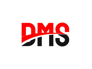DMS Letter Initial Logo Design Vector Illustration
