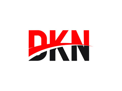 DKN Letter Initial Logo Design Vector Illustration