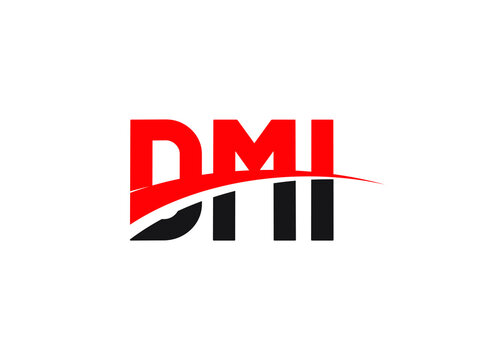 DMI Letter Initial Logo Design Vector Illustration