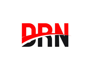 DRN Letter Initial Logo Design Vector Illustration