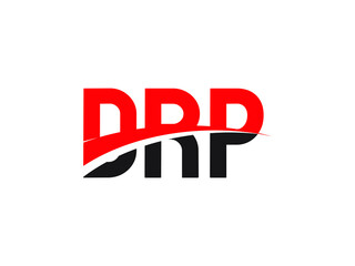 DRP Letter Initial Logo Design Vector Illustration