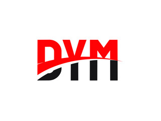 DYM Letter Initial Logo Design Vector Illustration