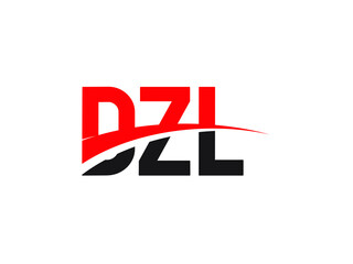 DZL Letter Initial Logo Design Vector Illustration