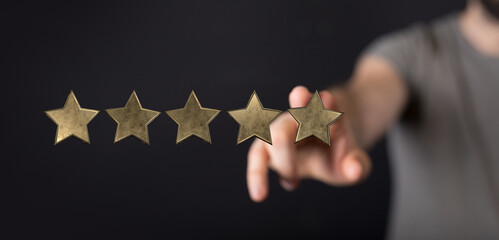 Feedback, review and rating concepts