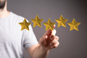 Feedback, review and rating concepts