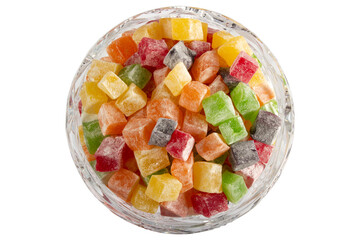 Mixed, colorful delicious Turkish delights