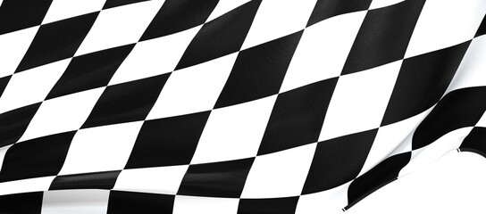 Obraz premium background of checkered flag pattern