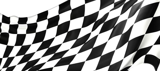 Obraz premium background of checkered flag pattern