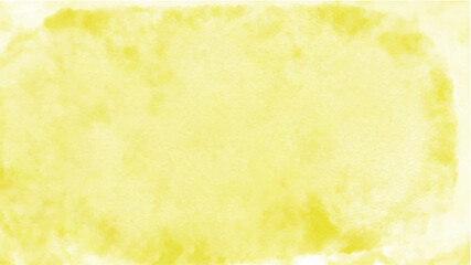 Yellow watercolor background for your design, watercolor background concept, vector.
