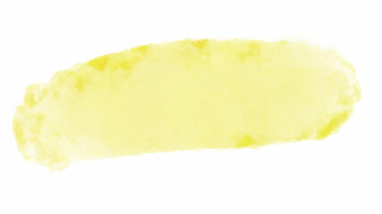 Yellow watercolor background for your design, watercolor background concept, vector.