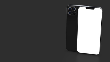 smartphone phone 3d digital technology modern