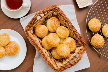 cookies and cup of tea