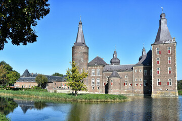 Kasteel Hoensbroek. History comes to life when you walk past Hoensbroek Castle. Netherlands,...