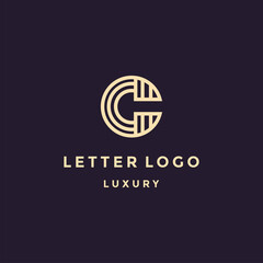 Letter C Logo vector design template