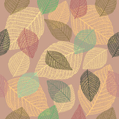 background with autumn leaves 