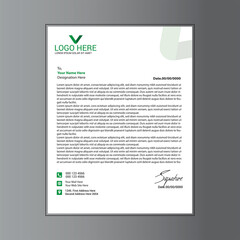 A4 Modern Template Letterhead design