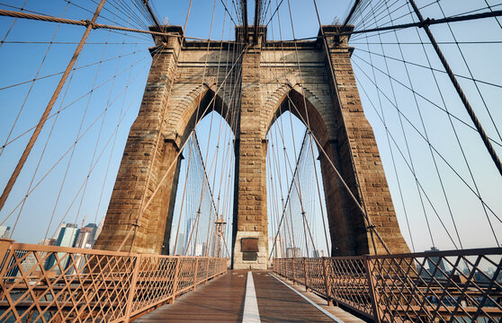 Picture of Brooklyn Bridge, New York City, USA.