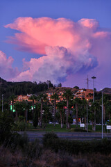 Nice cloud at sunset i