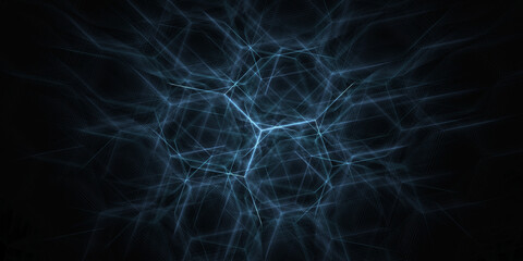 abstract blue background with lines