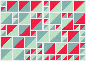 Abstract Geometric Pattern generative computational art illustration