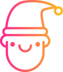christmas boy icon