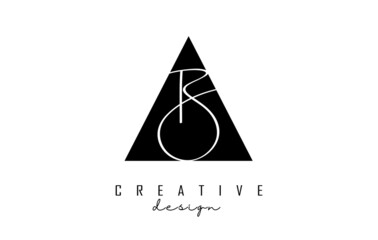 Letters AB a b Logo with a minimalist design. Abstract overlapping letters A & B with geometric and handwritten typography. Creative Vector Illustration with letters A and B. Lettering sign.
