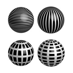 Rubber ball vector graphic illustration
