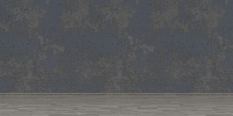 Empty room for displaying products and interior solutions, can also be used as a background image