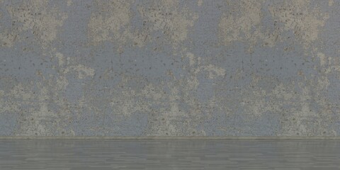 Empty room for displaying products and interior solutions, can also be used as a background image