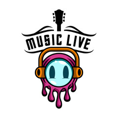 Logo Emoji Music Live 
