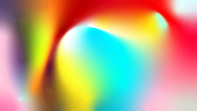 Colorful abstract wave pattern background in rainbow colors. Creative Wallpaper. 