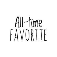 ''All-time favorite'' Quote Illustration