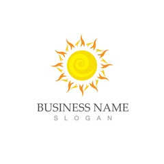 Sun Vector illustration Icon