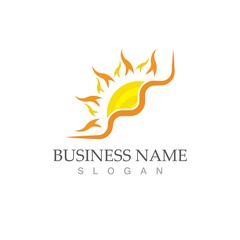 Sun Vector illustration Icon