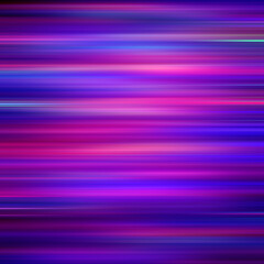 Abstract multicolored background of blurred horizontal lines in purple tone