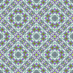 Geometric seamless pattern, ornament, abstract colorful background, vector texture.